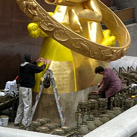 Regilding in 2011