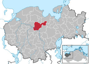 Poziția localității Grevesmühlen