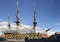 HMS Victory, es el único navío de línea que se conserva.