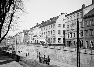 Hornsgatspuckeln och Hornsgatan västerut, 1905.