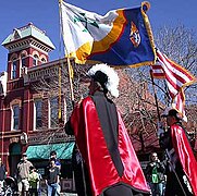 Knights of Columbus in St. Patrick's Day Parade in Fort Collins, Colorado.jpg