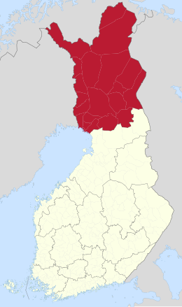 Laponia (region) - Localizazion
