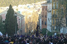 Procesión de Las Turbas de la Semana Santa en Cuenca