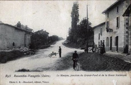 Le Grand Chemin vers 1910.