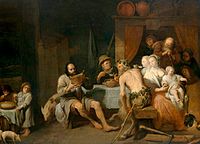Bajka o satyrovi a rolnické rodině, 1650-1660