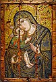 Madonna, mosaico, Museu Cristão e Bizantino