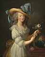 Marie Antoinette in a Muslin Dress (Élisabeth Vigée-Lebrun - National Gallery of Art)