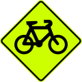 (W16-7/PW-35) Watch for cyclists