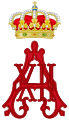 Royal Monogram of King Alfonso XII (1874-1885)