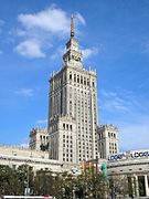 Palacio de la Cultura de Varsovia.