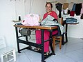 Seamstress in Brazil