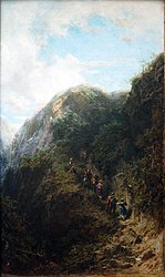 Tourists in the Mountains 1869