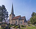 Evang.-lutherse St.Michaëlskerk, Burgstemmen (ca. 1200; gerenoveerd in 1802 en 1983)