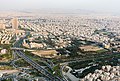 Vista de Teherán desde la Torre Milad.