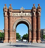 Arc de Triomf, 1888 (Barcelona)