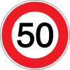 Maximum speed limit