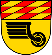 Flügel und Rad in Schwarz (Aulendorf DE)