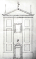 Disegno della chiesa di San Giovanni Battista (1681)