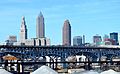 View of the downtown skyline from Tremont