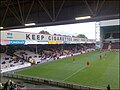 Tilskuerne kommer på Fir Park Stadium.