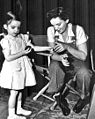 Judy Garland with her daughter Liza Minnelli, 1950