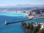 Vue de la ville et du port de Nice.