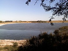 Laguna Utracán, en el centro de la provincia (General Acha).