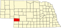 State map highlighting Perkins County