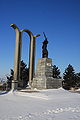 Battlefield monument