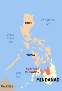 Mindanao Settentrionale – Localizzazione