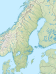 Lokalisierung von Blekinge in Schweden