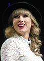 Image 39American singer-songwriter Taylor Swift has been referred to as "America's Sweetheart" and "The Music Industry". (from Honorific nicknames in popular music)