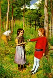 The Woodman's Daughter, Millais