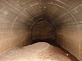 Hex River Tunnel, the rockface in the abandoned original eastern portal