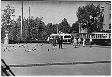 Харьков в 1950 году (улица Тринклера)