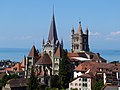 La cathédrale de Lausanne (Suisse)
