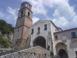 Skyline of Giffoni Valle Piana