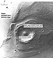 O quadrângulo Lunae Palus foi erodido por grandes quantidades de água líquida