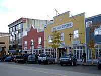 Main Street w centrum Whitehorse