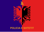 Vlag van die Albanese polisie