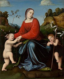 Vierge (Francia et fils) v. 1515, Melbourne