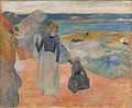 Paul Gauguin : Sur la plage en Bretagne (1889)