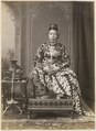 Hamengkoe Buwono VII sultan of Yogyakarta, in court dress, around 1885.