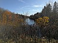 Lac Bel Air près de Saint-Calixte dans la région de Lanaudière au Québec