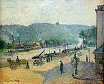 Place Lafayette, Rouen, Pissarro