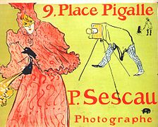 Lautrec the photographer sescau (poster) 1894.jpg