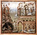 Eneas (miniatura dunha edición da Eneida de c. 400)