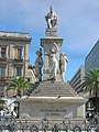 Monumento di Giulio Monteverde, in Piazza Stesicoro a Catania