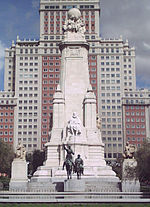 Monumento al Cervantes.