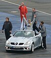 With Norbert Haug at DTM presentation, Hockenheimring 2005